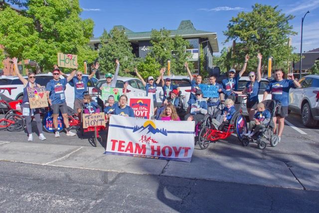 Team Hoyt Denver Boulderthon team photo