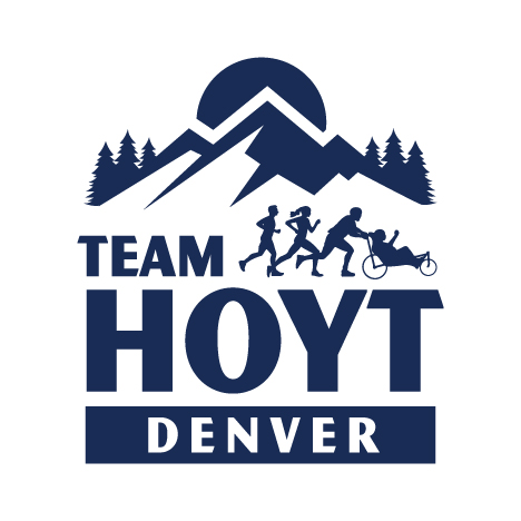 Team Hoyt Denver logo rendered entirely in navy on white