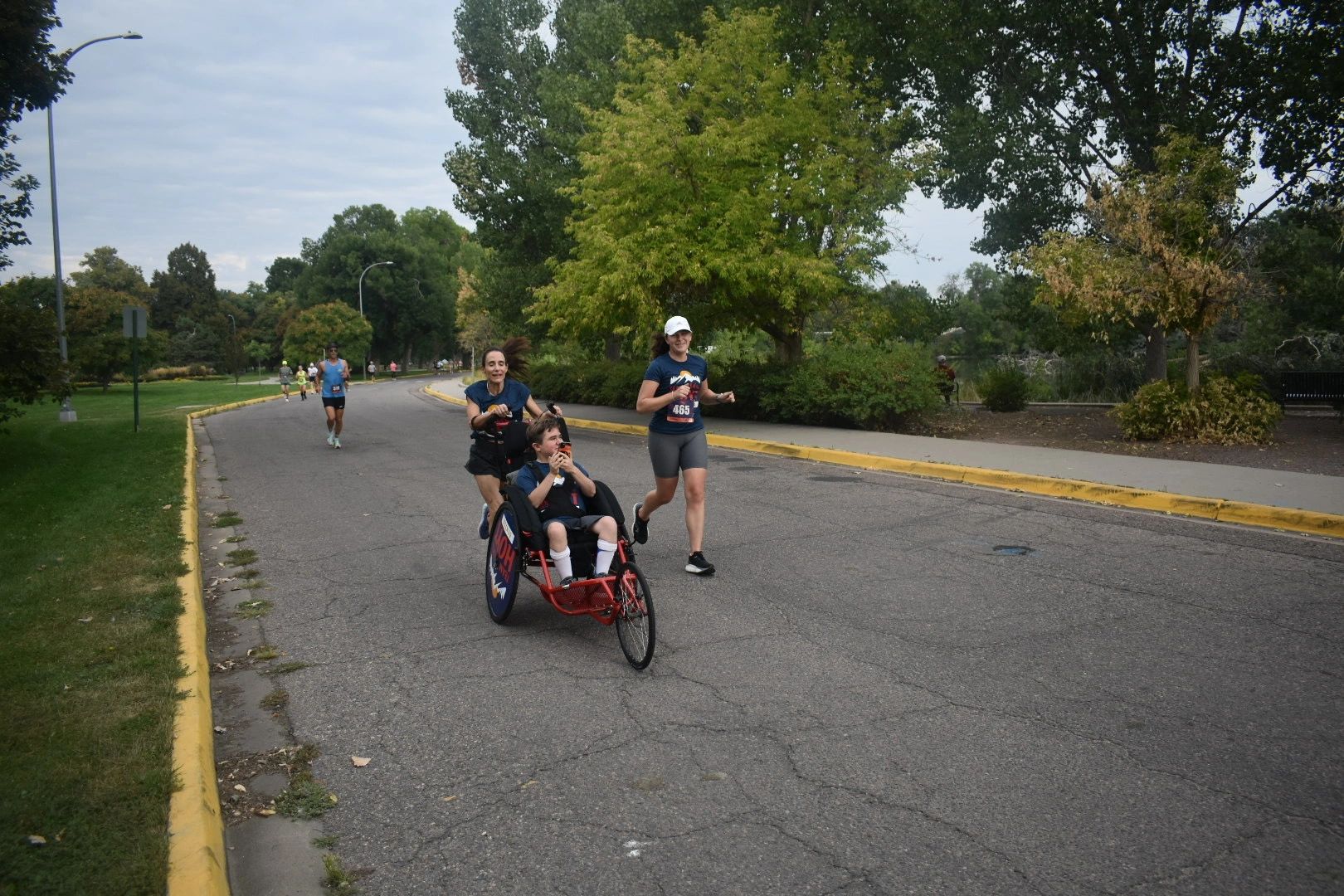 Team Hoyt Denver team race photo