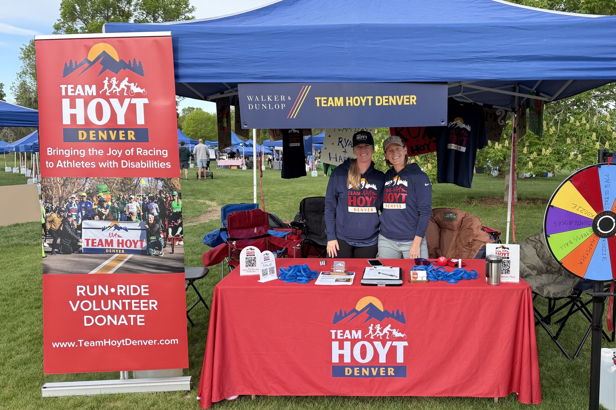 Matthew and Mark with Team Hoyt Denver