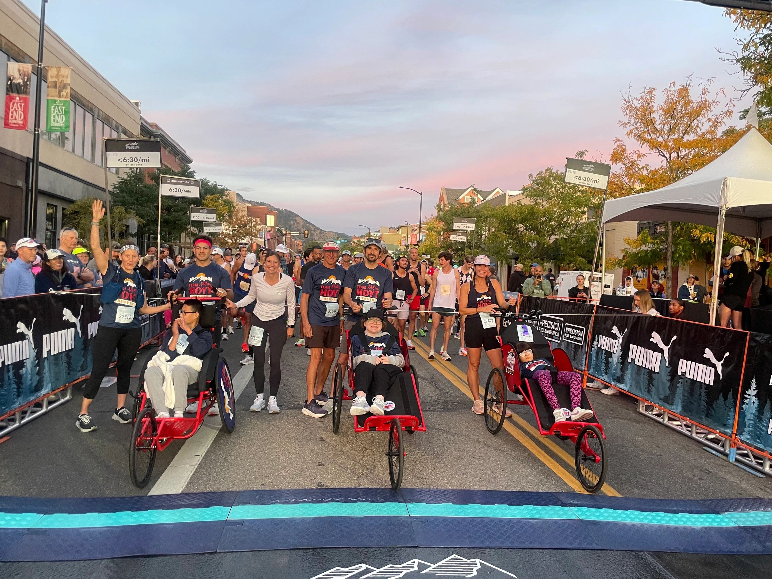 Team Hoyt Denver team at an event