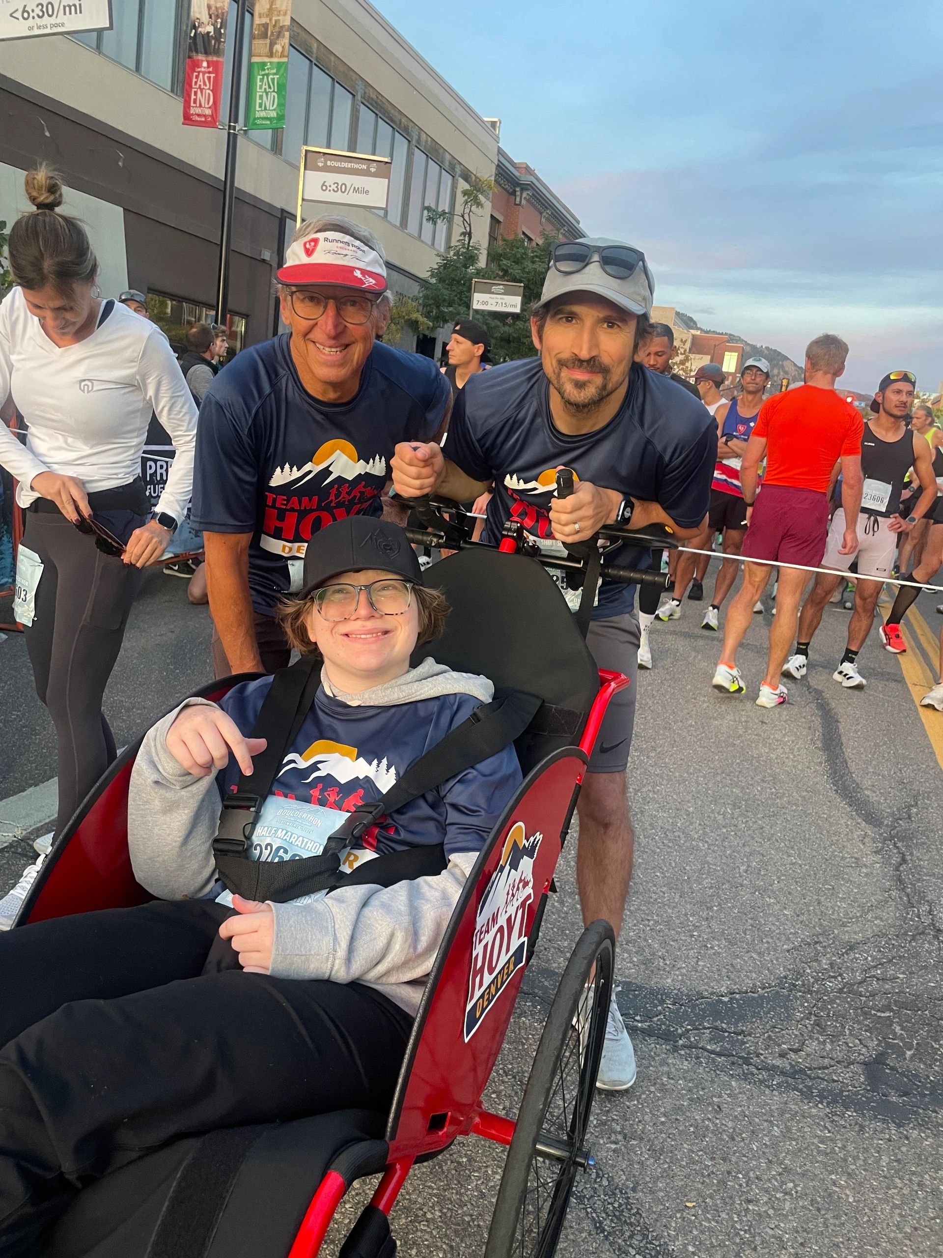Team Hoyt Denver race participant