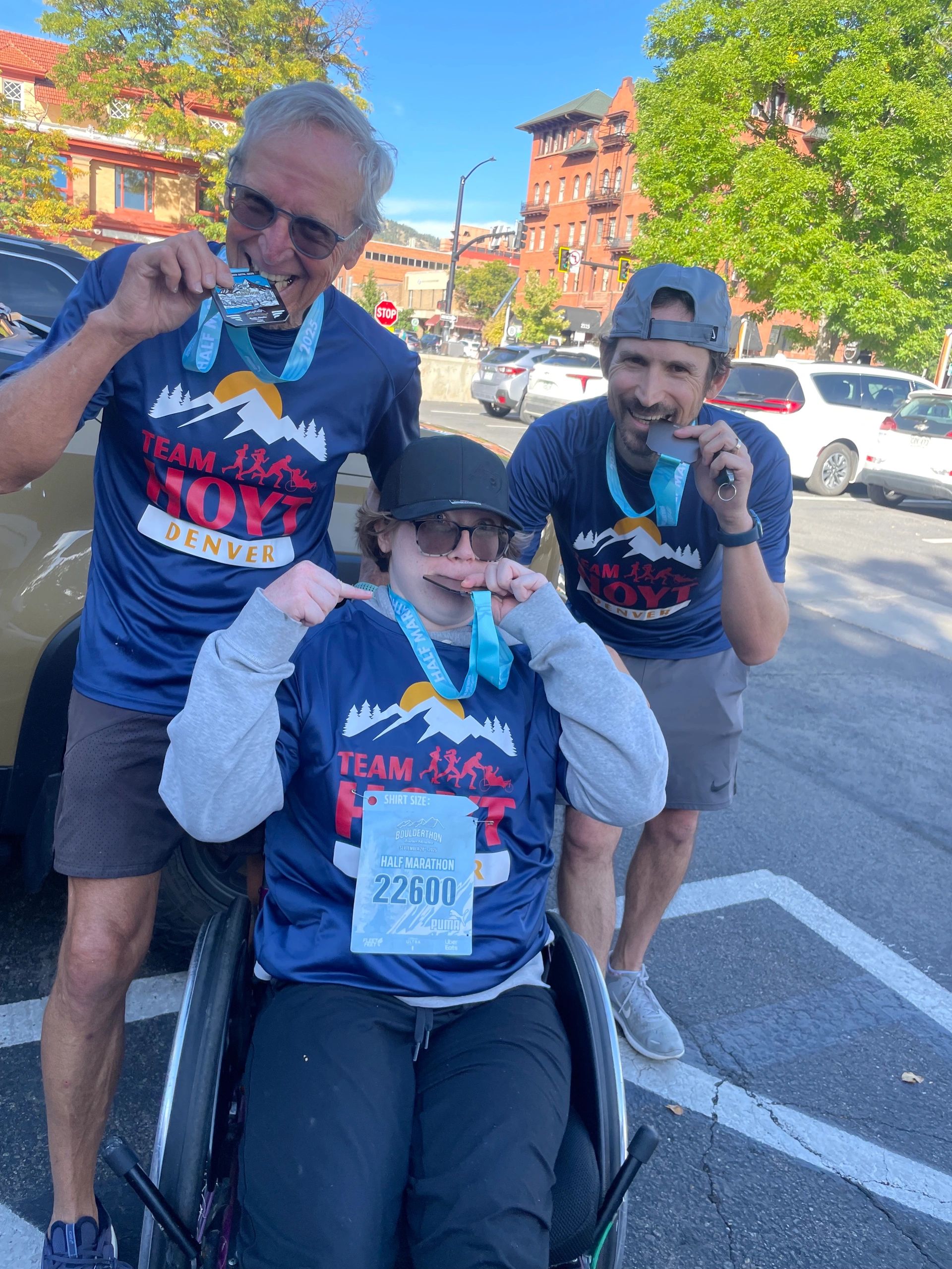 Team Hoyt Denver race course photo