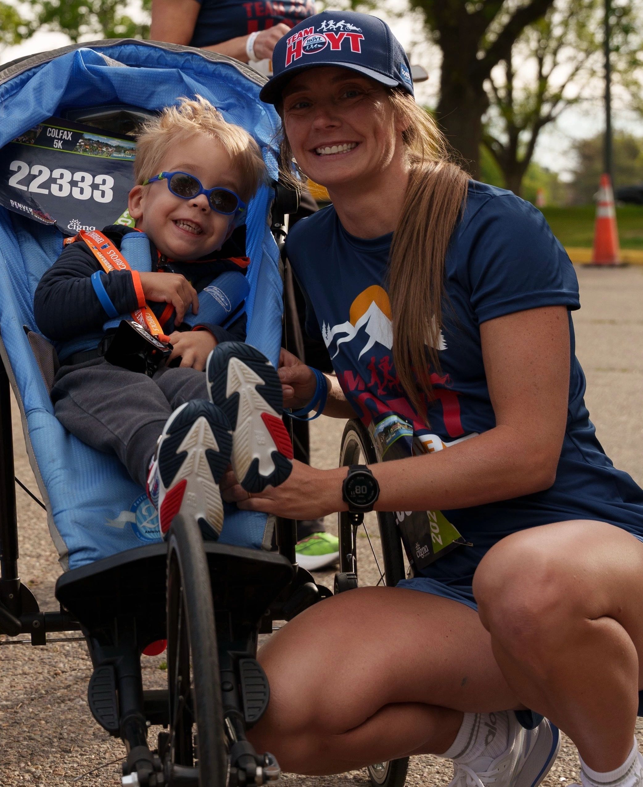 Jack Talley with Team Hoyt Denver