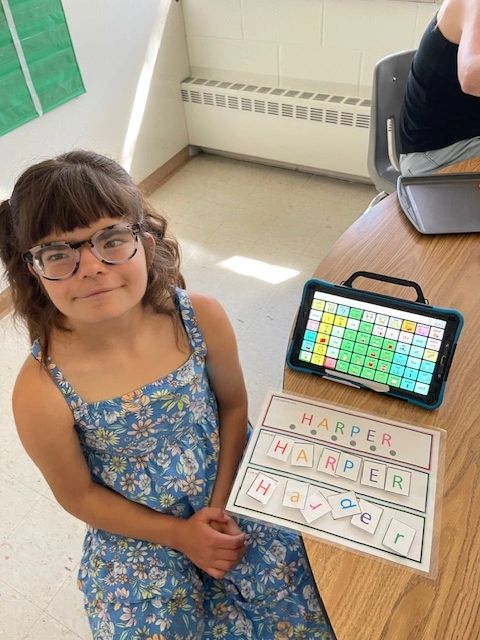 Harper Kelley with Team Hoyt Denver