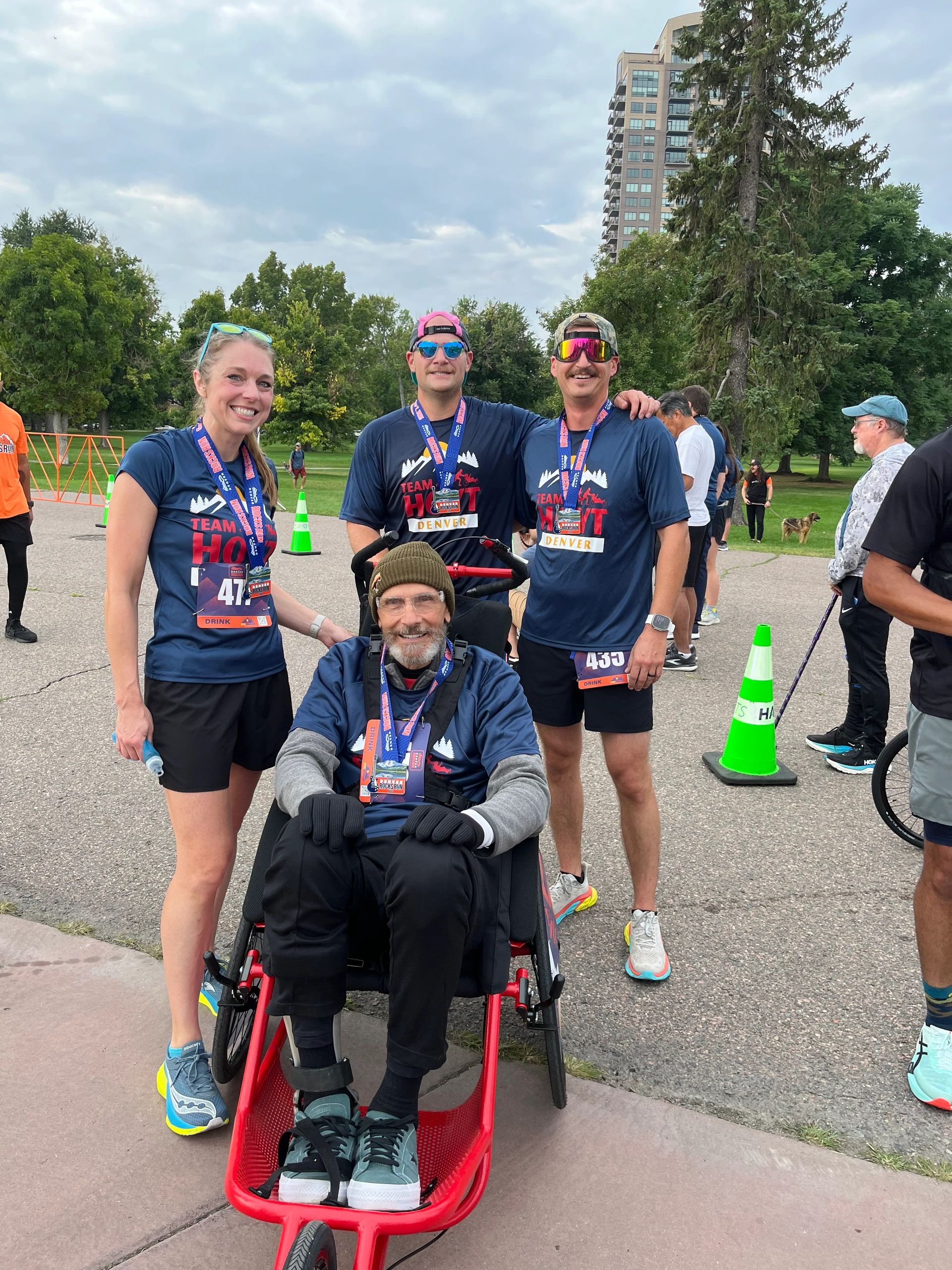 Jeff Tittelfitz with Team Hoyt Denver