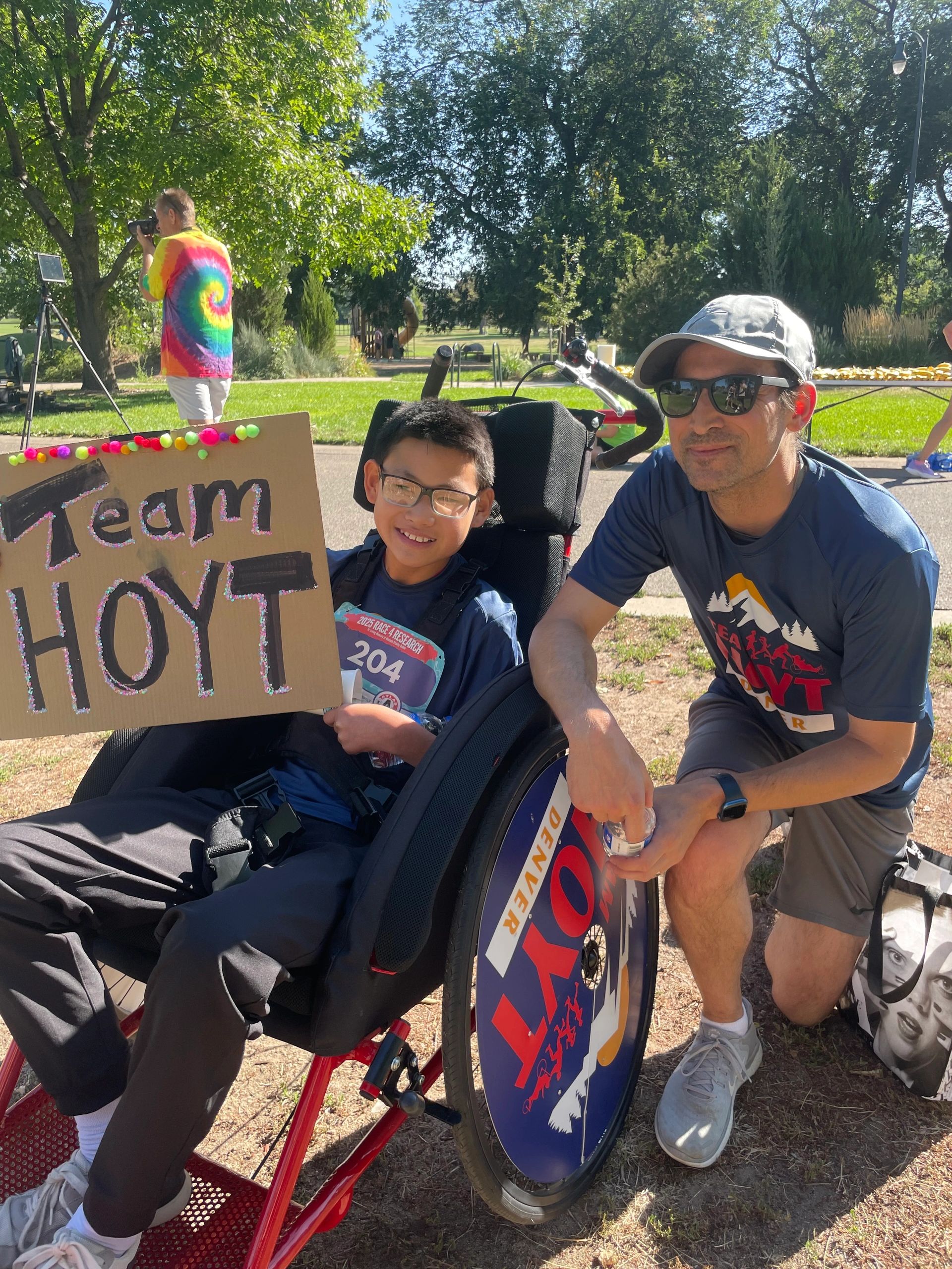Matthew Conklin with Team Hoyt Denver